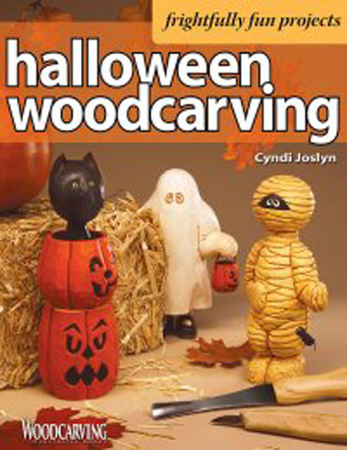 Halloween Woodcarving by Cindi Joslyn